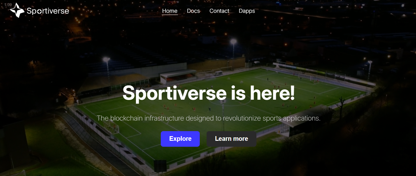 Sportiverse Network, The blockchain infrastructure designed to revolutionize sports applications.