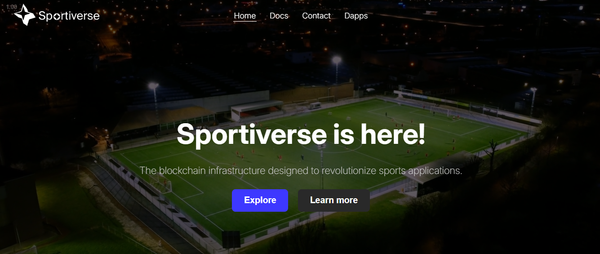 Sportiverse Network, The blockchain infrastructure designed to revolutionize sports applications.