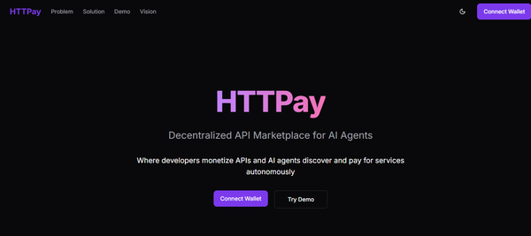 HTTPay, Decentralized API Marketplace for AI Agents